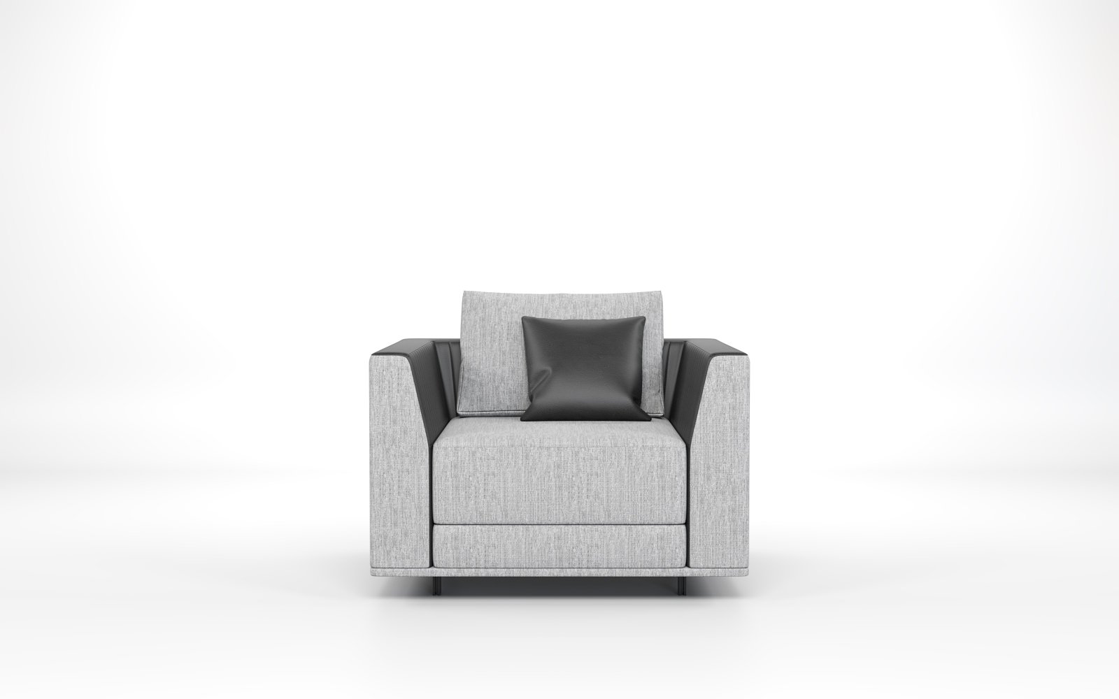 Aesis Single Sofa – Sofa đơn phong cách Bắc Âu, chất liệu nhập khẩu