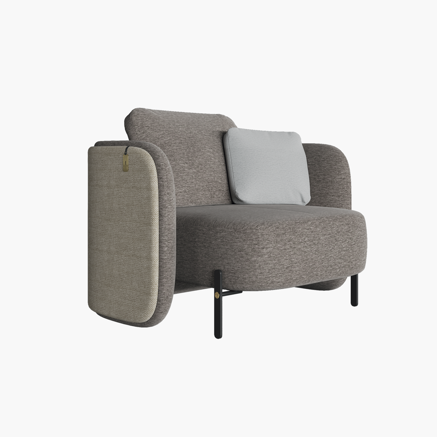 Flot Signle Sofa – Sofa đơn phong cách Bắc Âu, chất liệu nhập khẩu