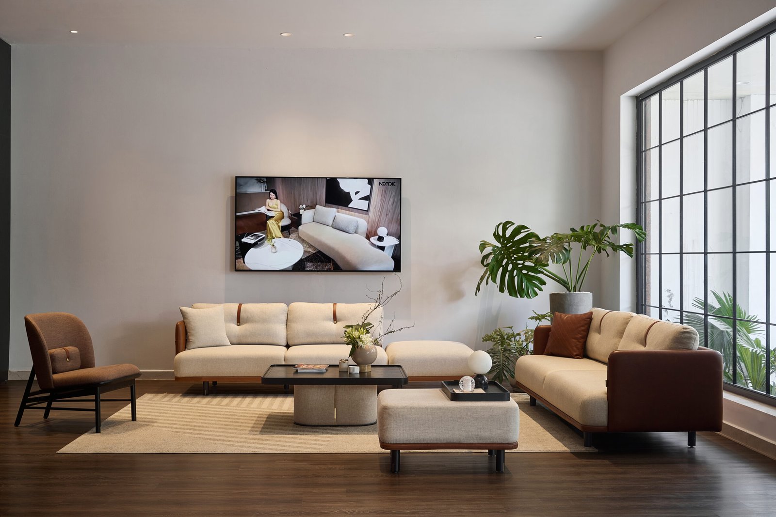 Một số mẫu phòng khách phong cách Bắc Âu ấn tượng