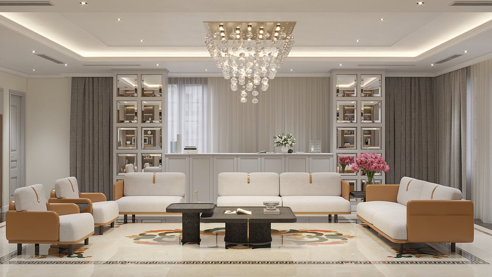 Hami I Sofa – Sofa chữ I phong cách Bắc Âu, chất liệu cao cấp