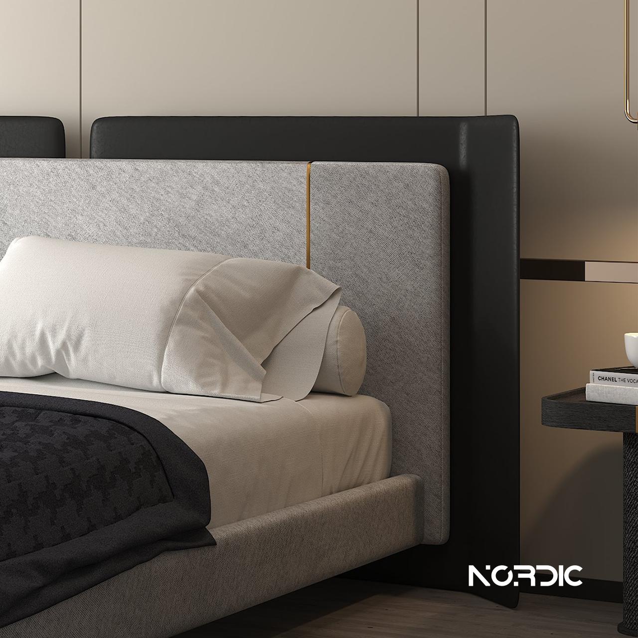 Sovn Bed – Giường ngủ phong cách Bắc Âu, chất liệu nhập khẩu cao cấp