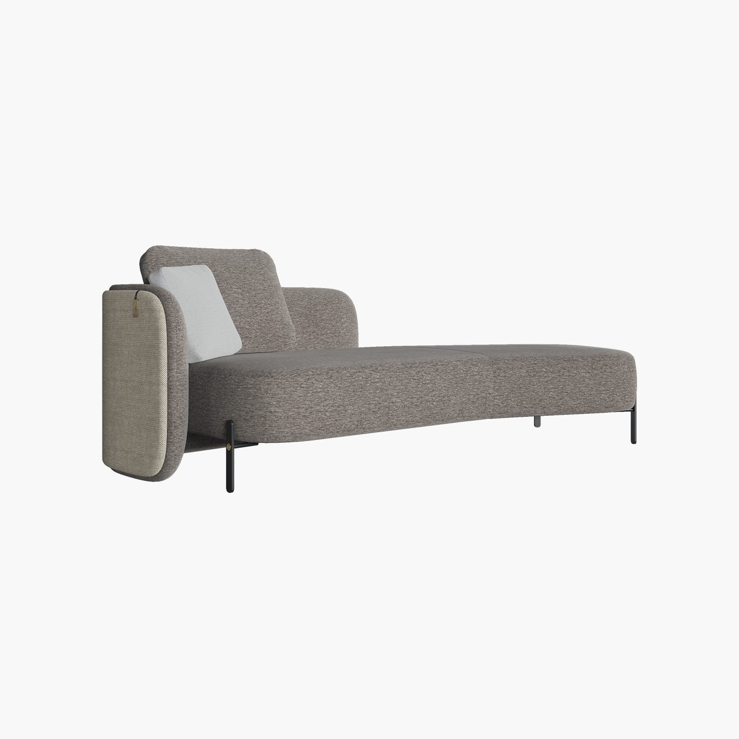 Flot Chaise Lounge – ghế lounge phong cách Bắc Âu, chất liệu cao cấp