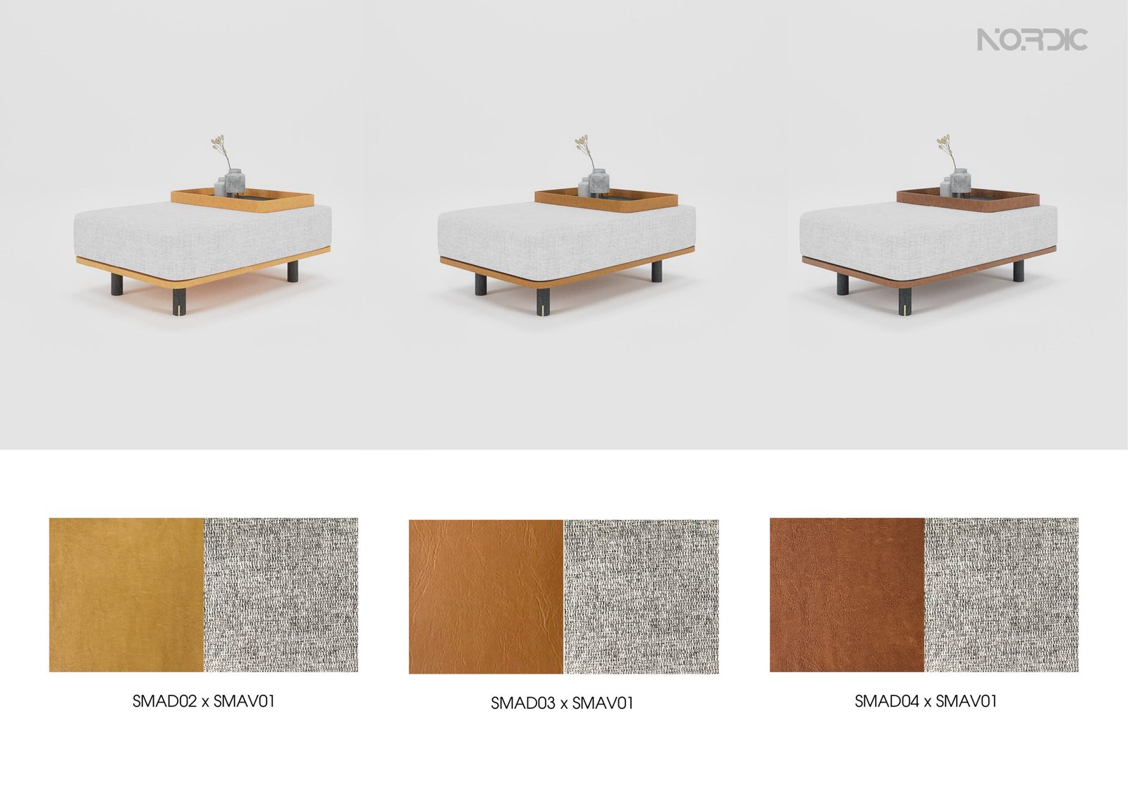 Clara Coffee Table – Bàn trà Bắc Âu, phù hợp với nhiều không gian
