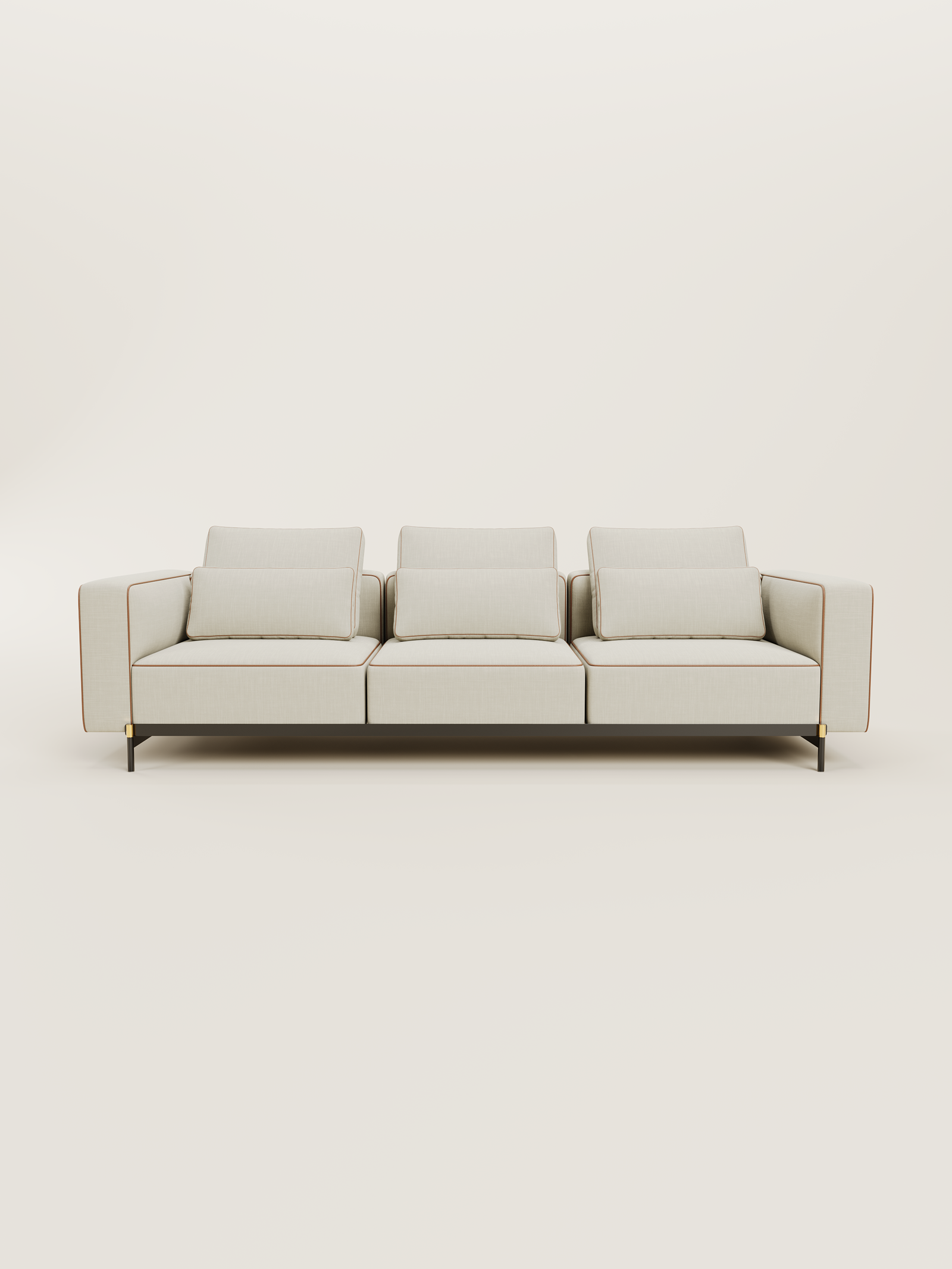 UNI I ABC Sofa – Sofa module chữ I 3 chỗ phong cách Bắc Âu, chất liệu cao cấp