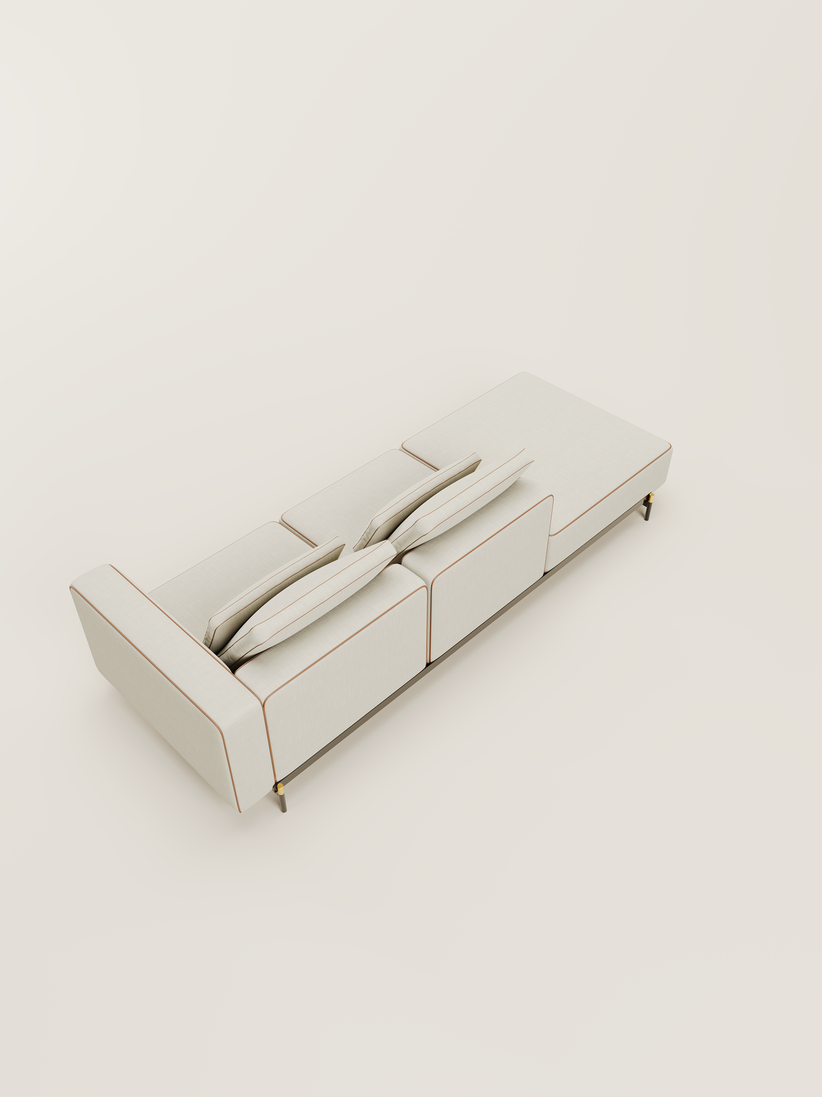 UNI L Sofa – Sofa module chữ L chỗ phong cách Bắc Âu, chất liệu cao cấp
